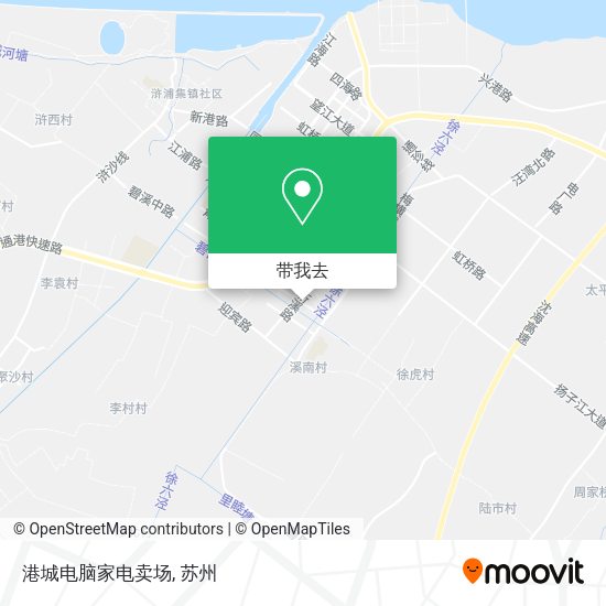 港城电脑家电卖场地图