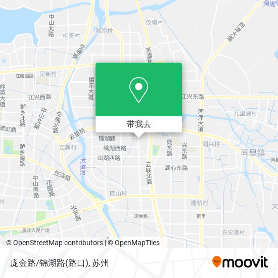 庞金路/锦湖路(路口)地图