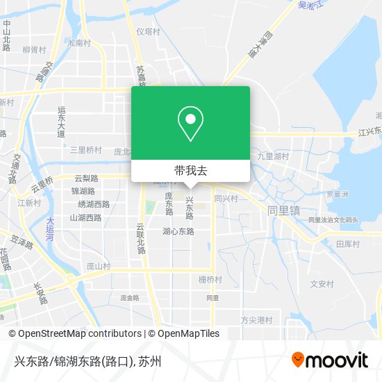 兴东路/锦湖东路(路口)地图