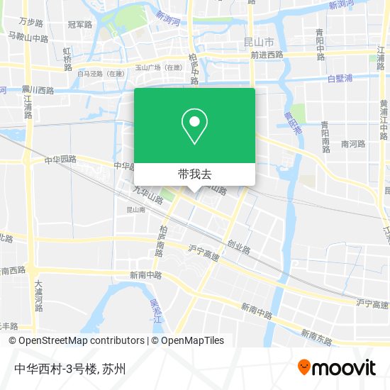中华西村-3号楼地图