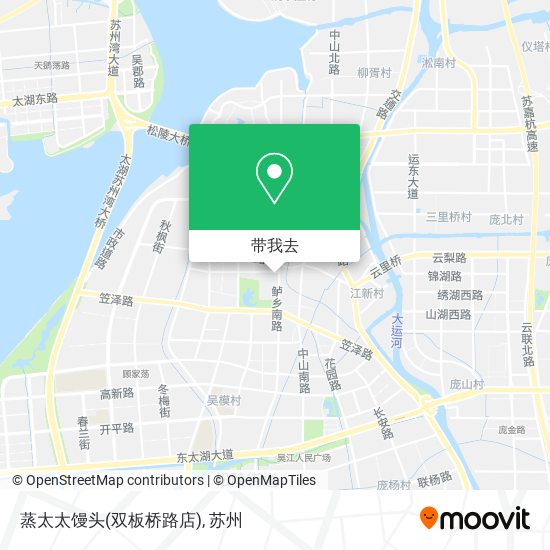 蒸太太馒头(双板桥路店)地图