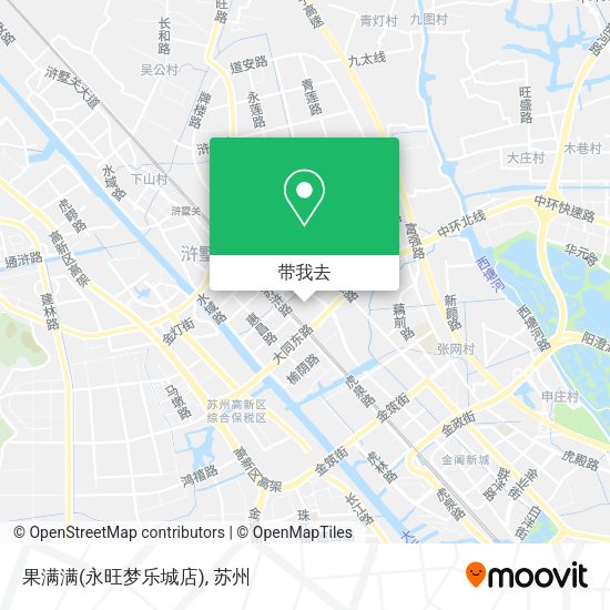 果满满(永旺梦乐城店)地图