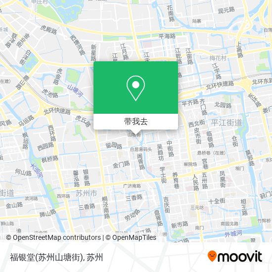 福银堂(苏州山塘街)地图