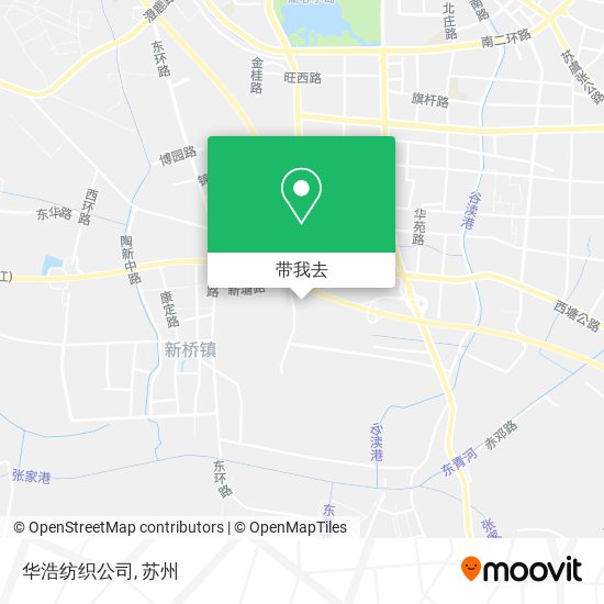 华浩纺织公司地图
