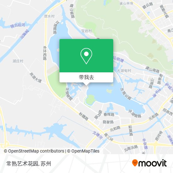 常熟艺术花园地图