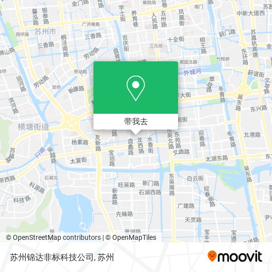 苏州锦达非标科技公司地图