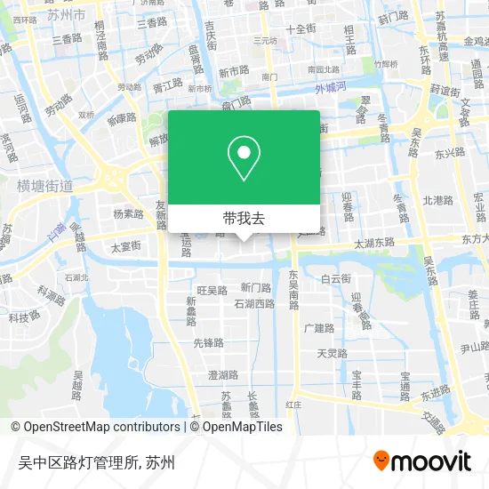 吴中区路灯管理所地图