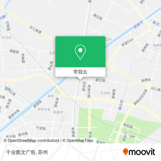 千业图文广告地图