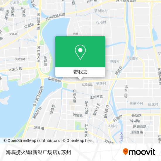 海底捞火锅(新湖广场店)地图