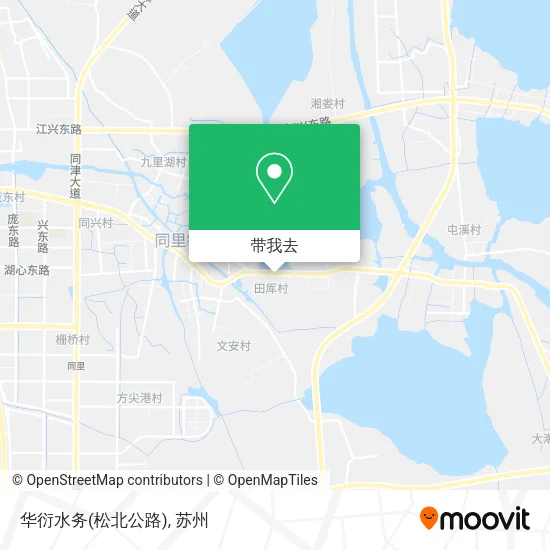 华衍水务(松北公路)地图