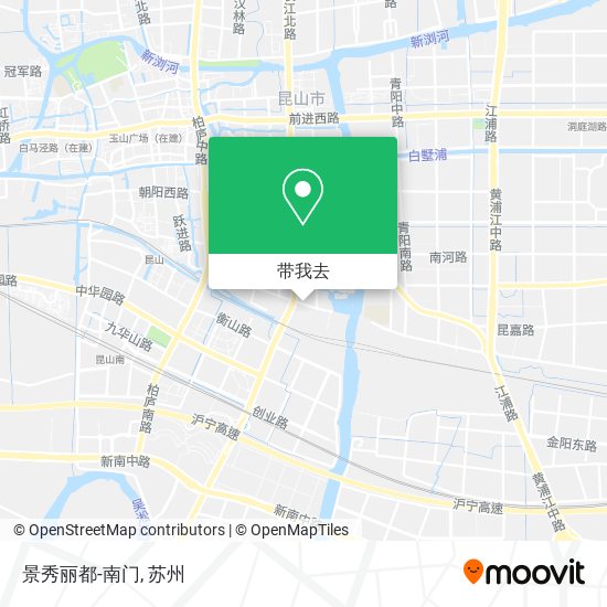 景秀丽都-南门地图