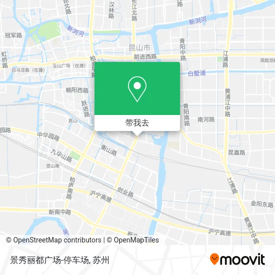 景秀丽都广场-停车场地图