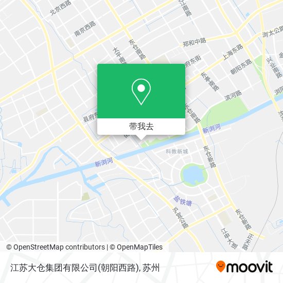 江苏大仓集团有限公司(朝阳西路)地图