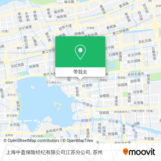 上海中盈保险经纪有限公司江苏分公司地图