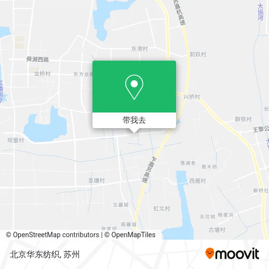 北京华东纺织地图