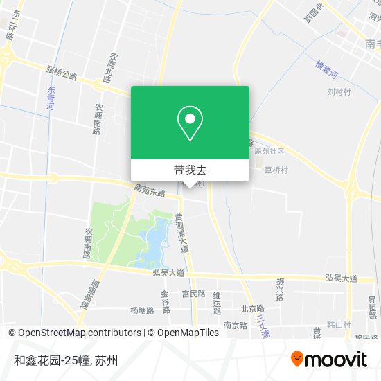 和鑫花园-25幢地图