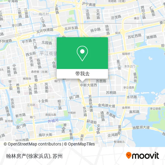 翰林房产(徐家浜店)地图