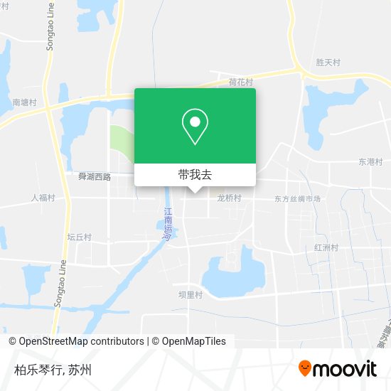 柏乐琴行地图