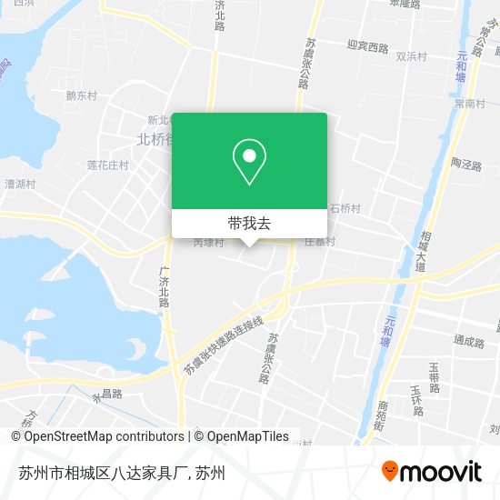 苏州市相城区八达家具厂地图