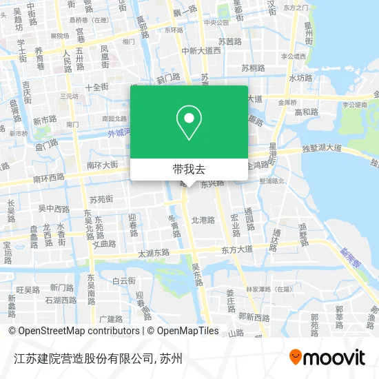 江苏建院营造股份有限公司地图
