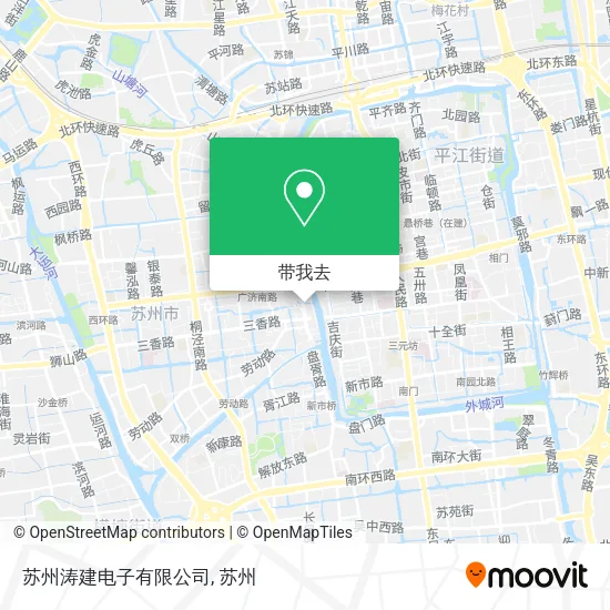 苏州涛建电子有限公司地图