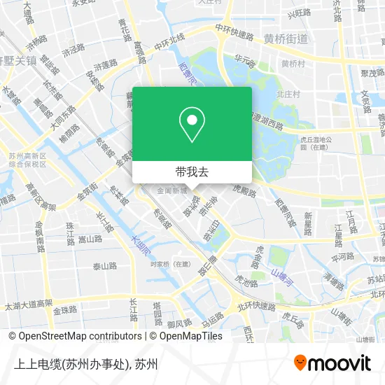 上上电缆(苏州办事处)地图