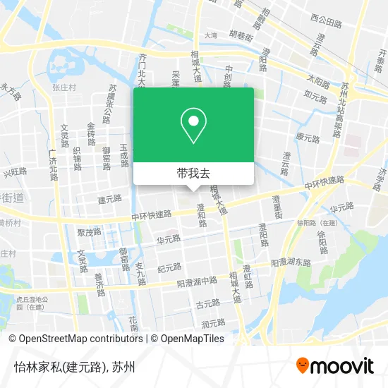 怡林家私(建元路)地图