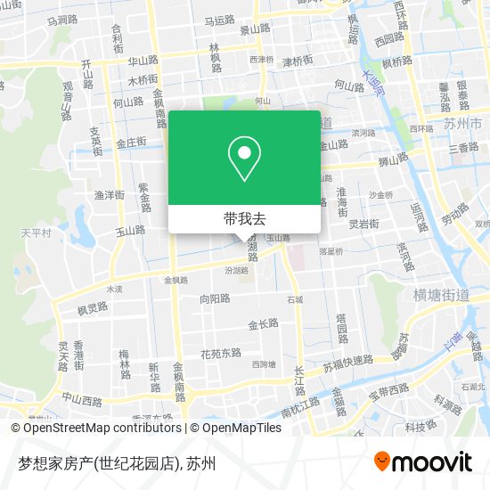 梦想家房产(世纪花园店)地图