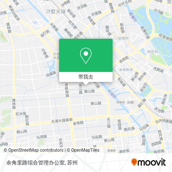 余角里路综合管理办公室地图