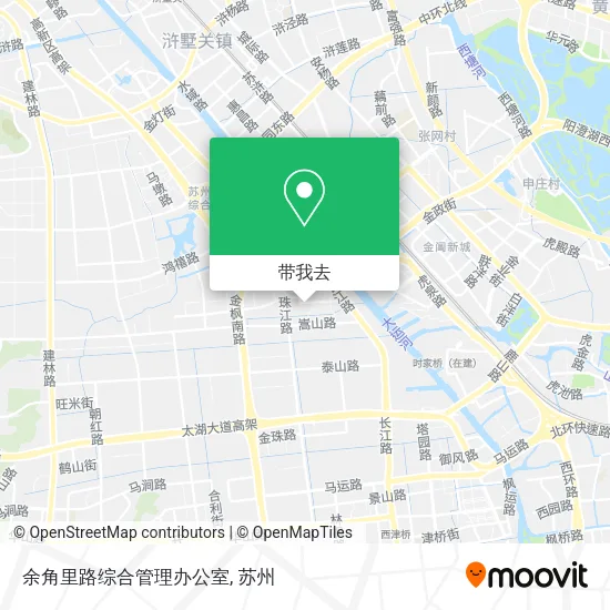 余角里路综合管理办公室地图