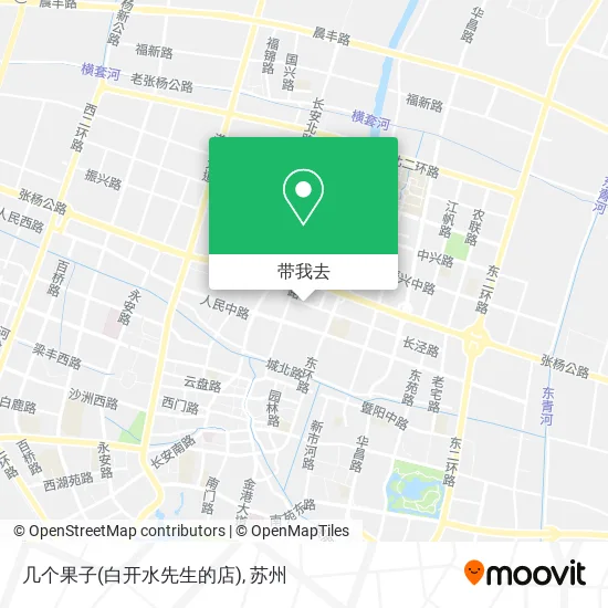 几个果子(白开水先生的店)地图