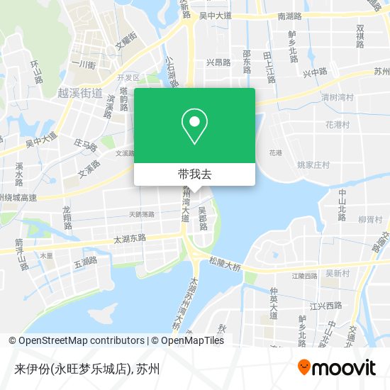 来伊份(永旺梦乐城店)地图