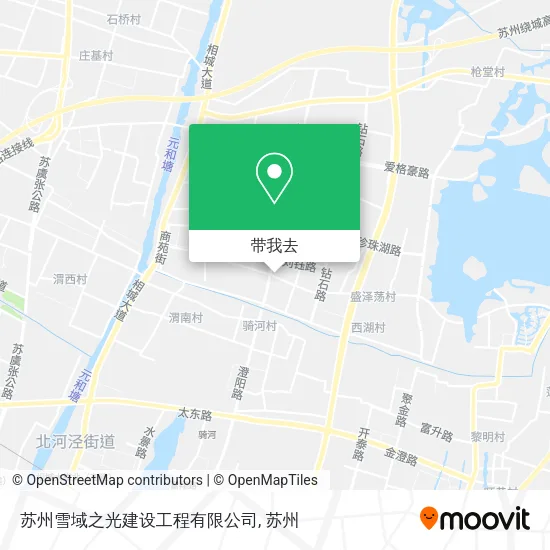苏州雪域之光建设工程有限公司地图