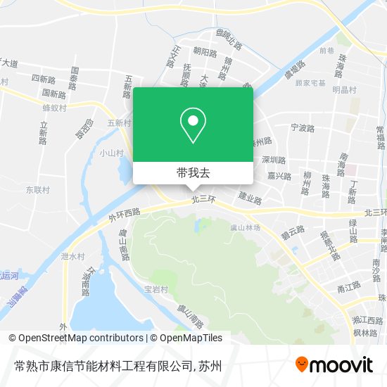 常熟市康信节能材料工程有限公司地图