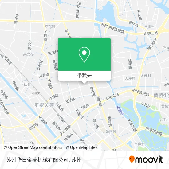 苏州华日金菱机械有限公司地图