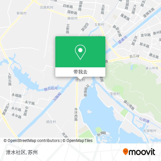 泄水社区地图
