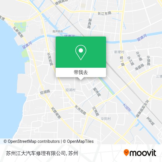 苏州江大汽车修理有限公司地图