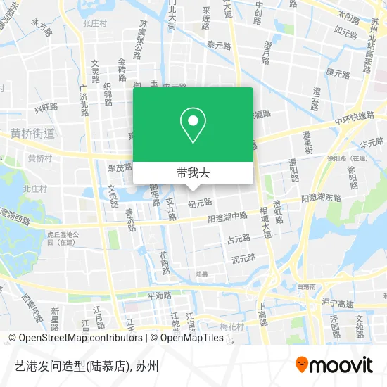 艺港发问造型(陆慕店)地图