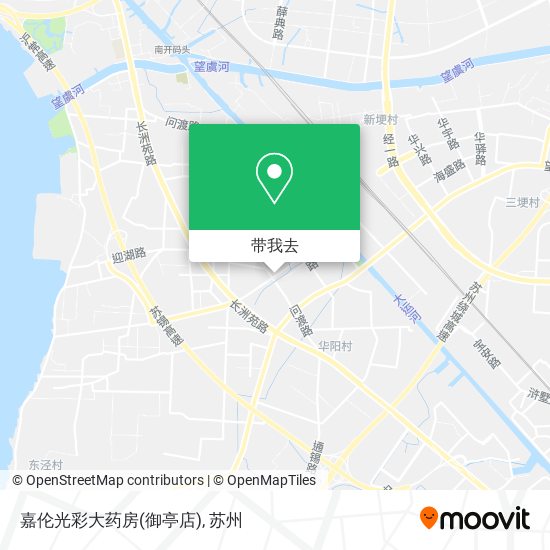 嘉伦光彩大药房(御亭店)地图