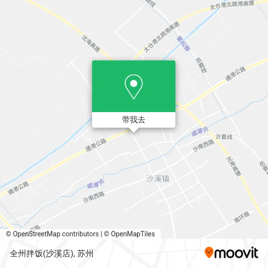 全州拌饭(沙溪店)地图