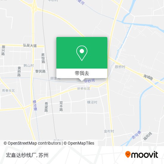 宏鑫达纱线厂地图