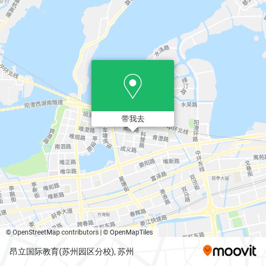 昂立国际教育(苏州园区分校)地图
