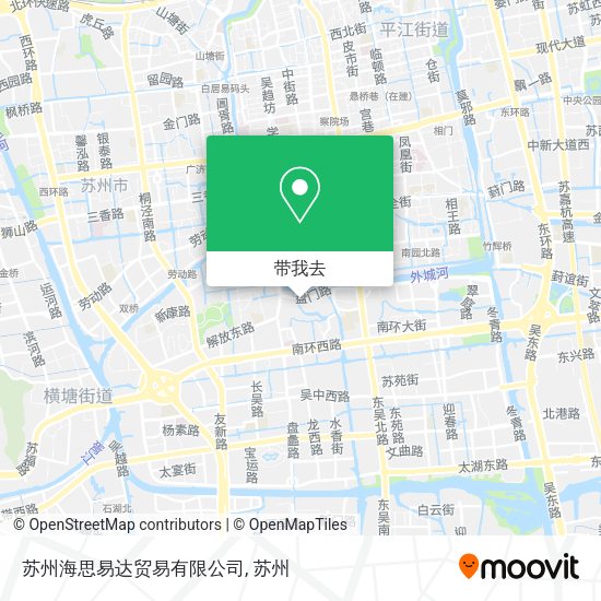 苏州海思易达贸易有限公司地图