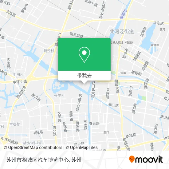 苏州市相城区汽车博览中心地图
