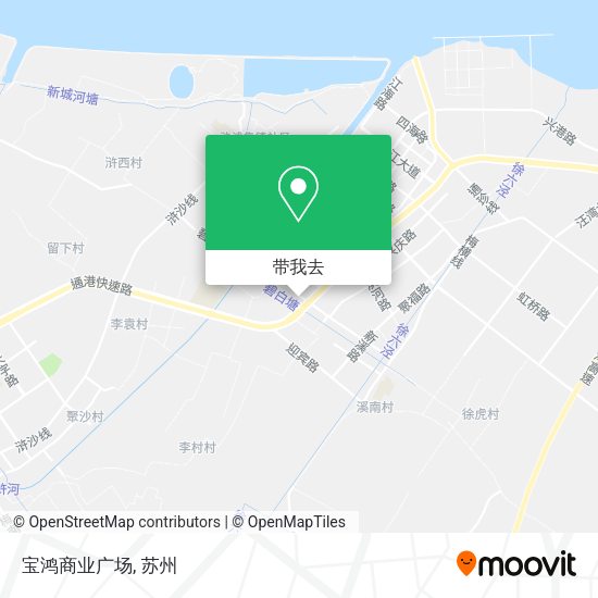 宝鸿商业广场地图