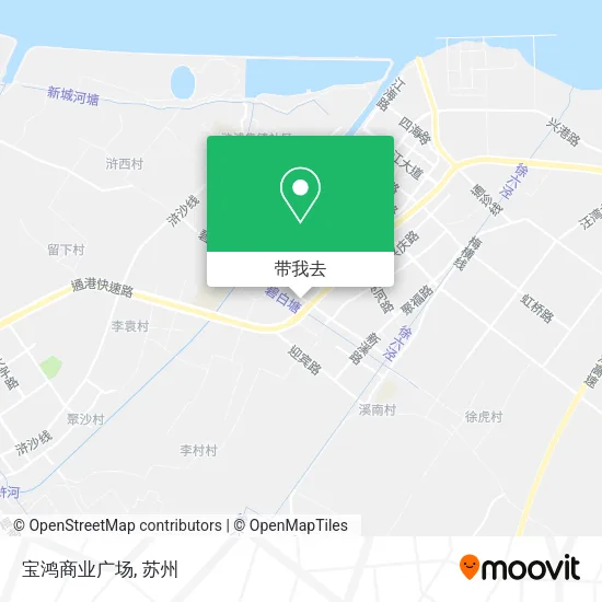 宝鸿商业广场地图