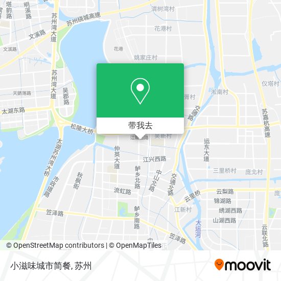 小滋味城市简餐地图