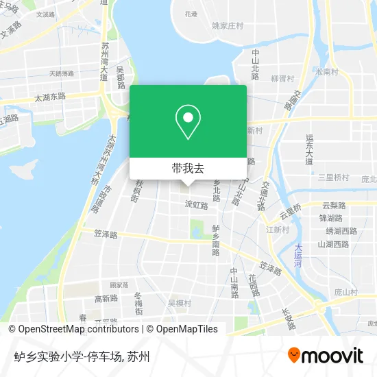 鲈乡实验小学-停车场地图