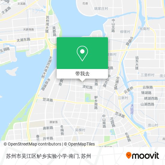 苏州市吴江区鲈乡实验小学-南门地图