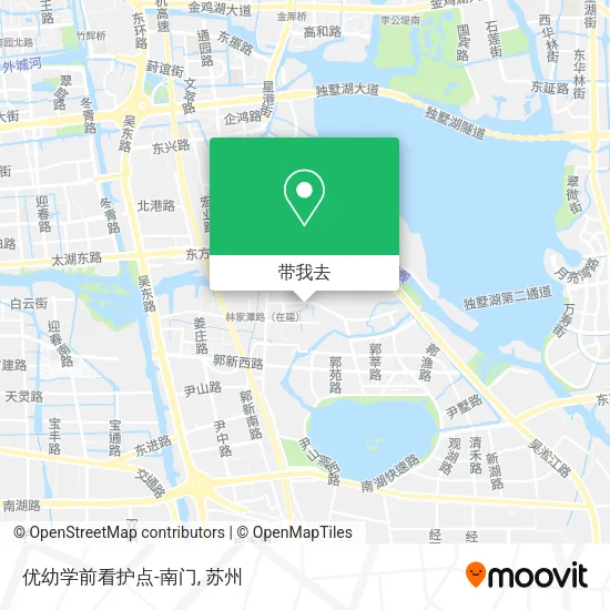 优幼学前看护点-南门地图
